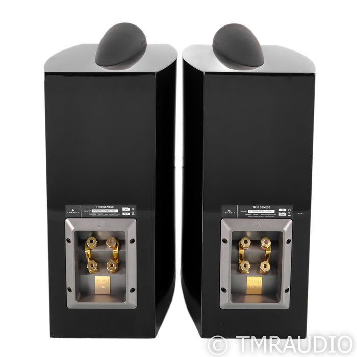 Triangle Genese Trio Bookshelf Speakers; Gloss Black Pair