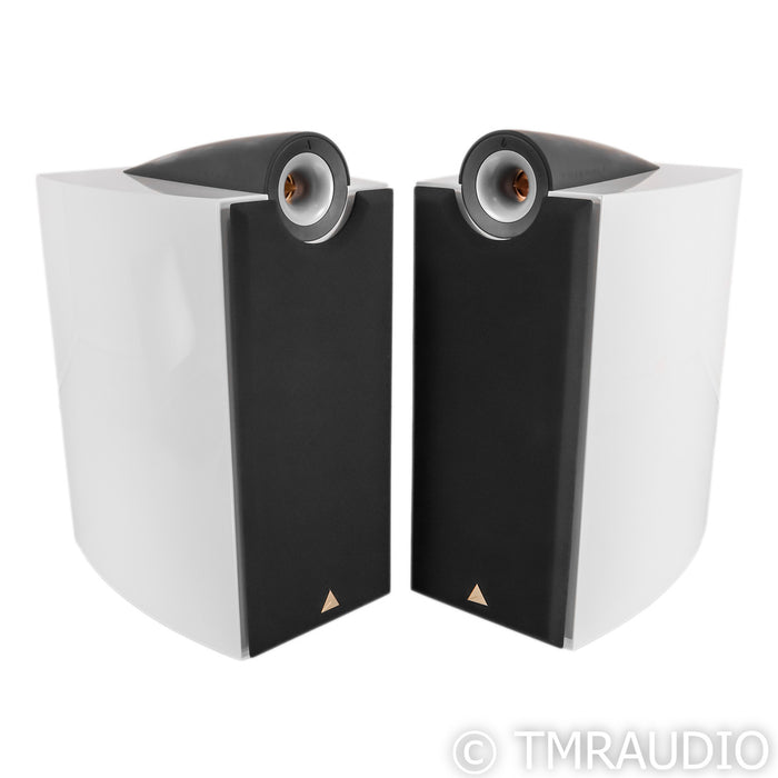 Triangle Genese Trio Bookshelf Speakers; Gloss White Pair
