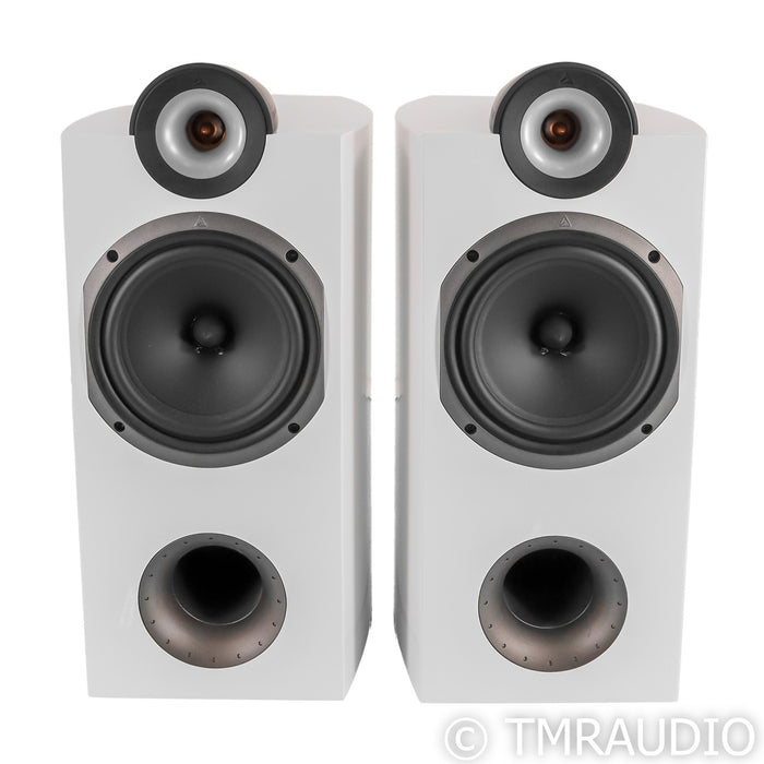 Triangle Genese Trio Bookshelf Speakers; Gloss White Pair