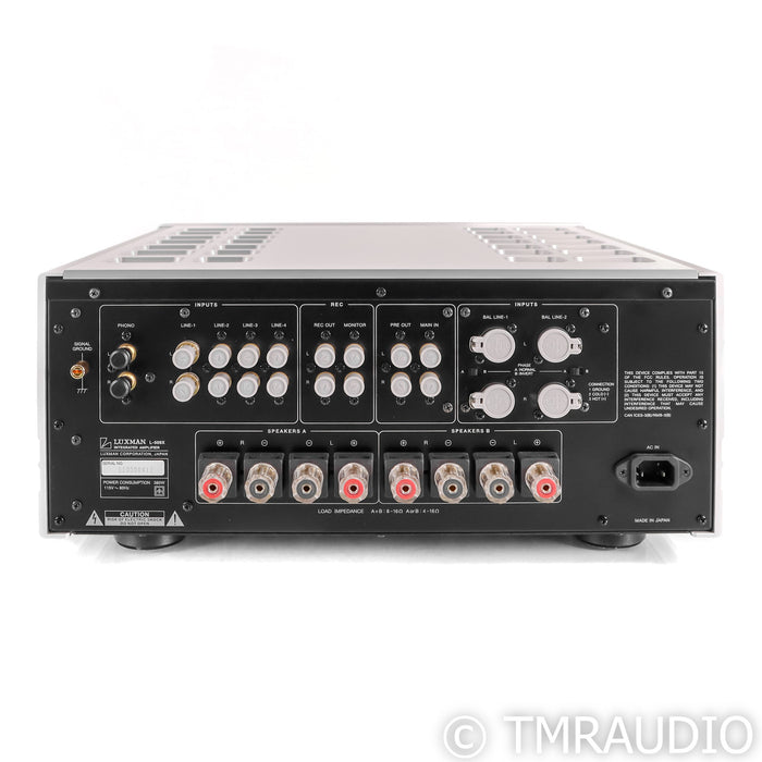 Luxman L-509X Stereo Integrated Amplifier; L509X; MM / MC Phono