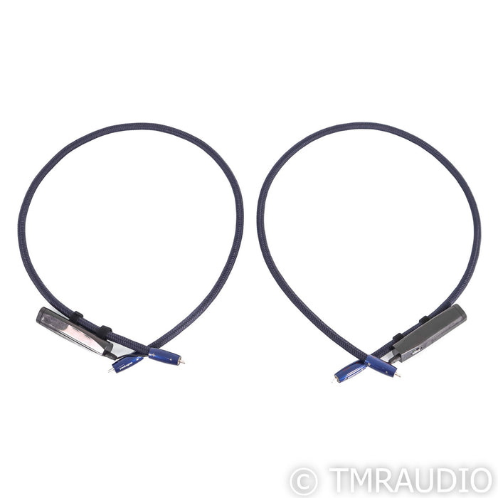 AudioQuest Water RCA Cables; 1m Pair Interconnects (Used)