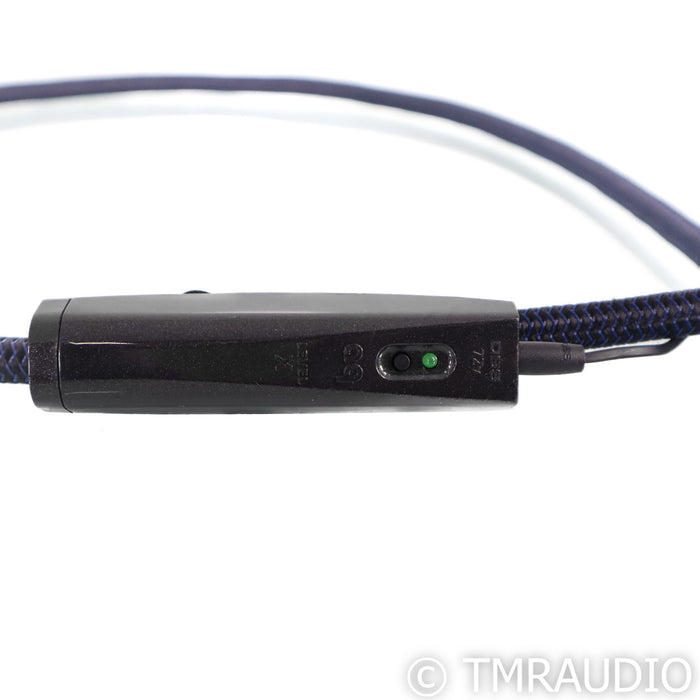AudioQuest Water XLR Cables; 1m Pair Balanced Interconnects (Used)