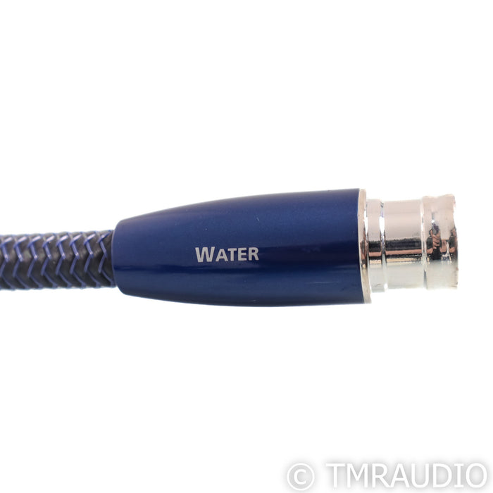 AudioQuest Water XLR Cables; 1m Pair Balanced Interconnects (Used)