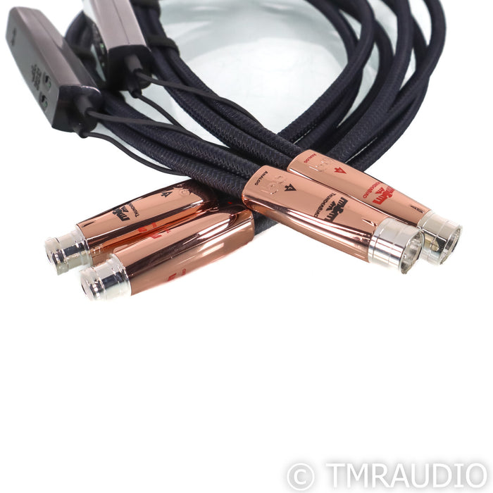 AudioQuest Thunderbird XLR Cables; .75m Balanced Pair Interconnects (Used)