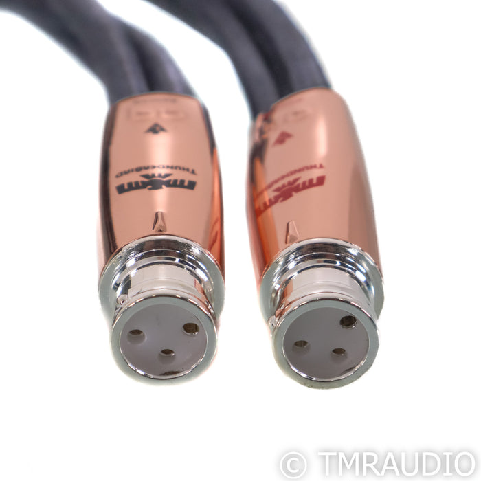 AudioQuest Thunderbird XLR Cables; .75m Balanced Pair Interconnects (Used)