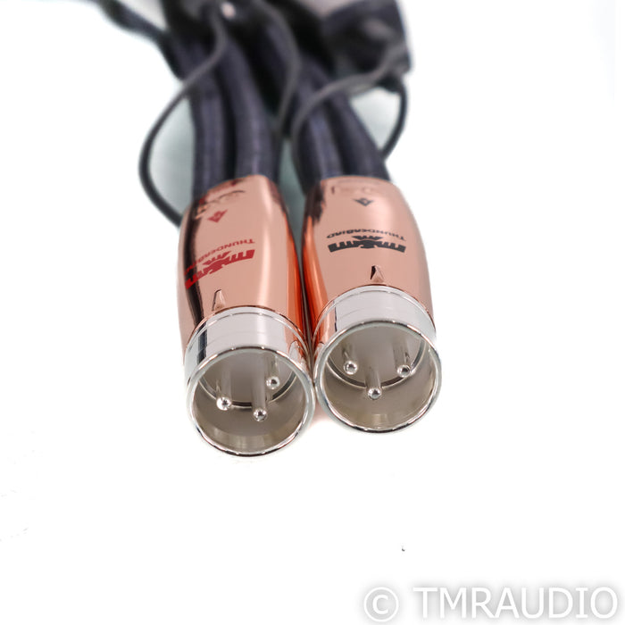 AudioQuest Thunderbird XLR Cables; 1m Pair Balanced Interconnects (Used)
