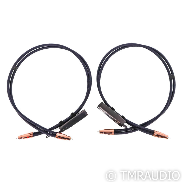 AudioQuest Thunderbird RCA Cables; 1m Pair Interconnects (Used)