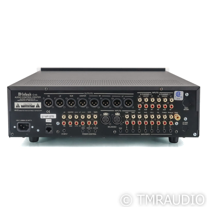 McIntosh C45 5.1 Channel Home Theater Processor; MM Phono