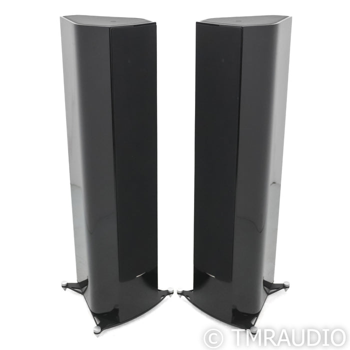 Sonus Faber Sonetto VIII Floorstanding Speakers; Piano Black Pair (Low Hours)