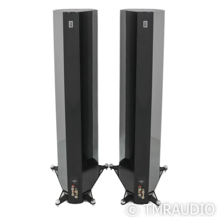 Sonus Faber Sonetto VIII Floorstanding Speakers; Piano Black Pair (Low Hours)