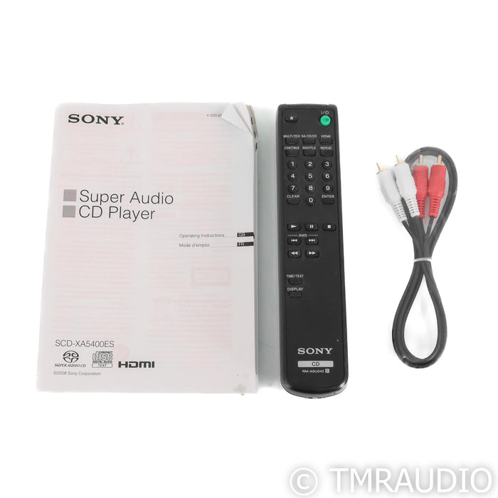 Sony SCD-XA5400ES CD / SACD Player; SCDXA5400ES