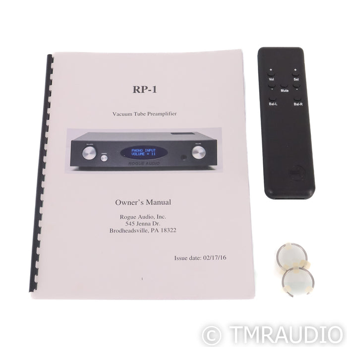 Rogue Audio RP-1 Stereo Tube Preamplifier; MM Phono