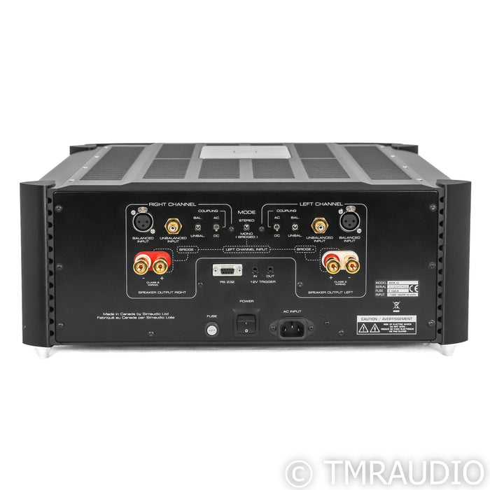Simaudio Moon 860V2 Stereo / Mono Power Amplifier; 860 V2