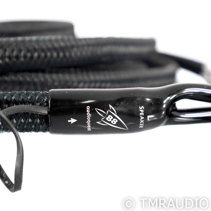 AudioQuest Rocket 88 Speaker Cables; 20ft Pair Banana to Spade