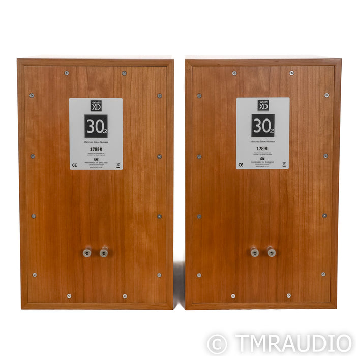 Harbeth Monitor 30.2 XD Bookshelf Speakers; Cherry Pair