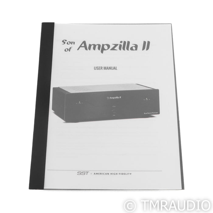 Spread Spectrum Technologies Son of Ampzilla II Stereo Power Amplifier
