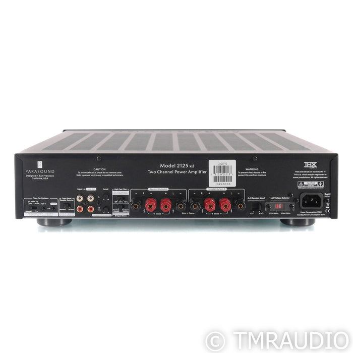 Parasound NewClassic 2125v2 Stereo / Mono Power Amplifier; 2125 v2