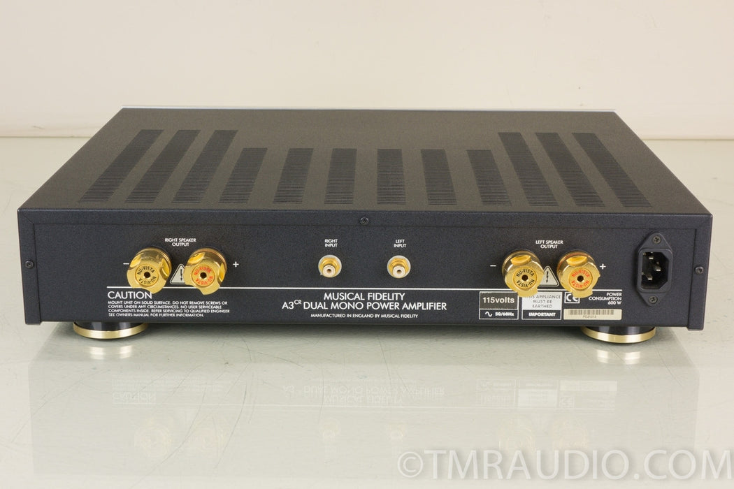 Musical Fidelity A-3cr Dual Mono Power Amplifier