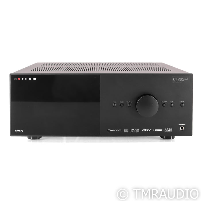 Anthem AVM-70 15.2 Channel Home Theater Processor; MM Phono; ARC Room Correction