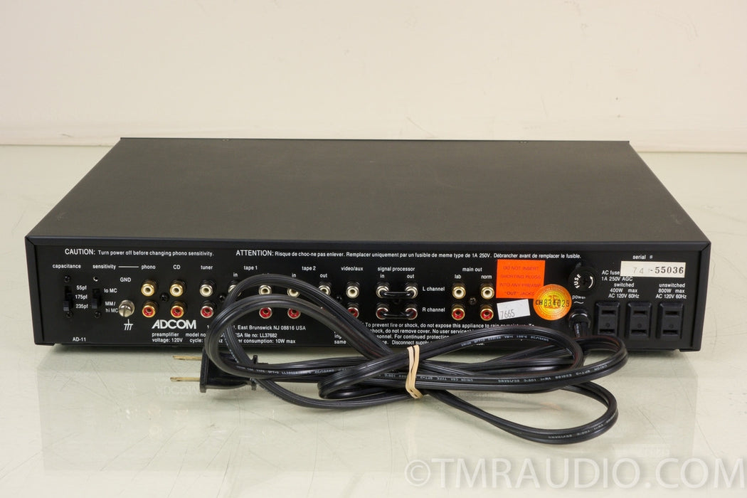 Adcom GFP-555 Stereo Preamplifier / Phono Preamp