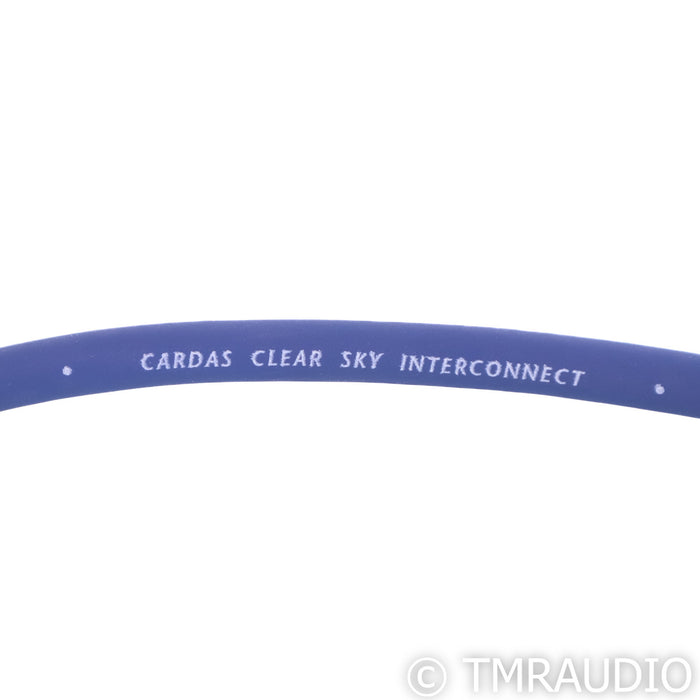 Cardas Clear Sky XLR Cables; 1m Pair Balanced Interconnects