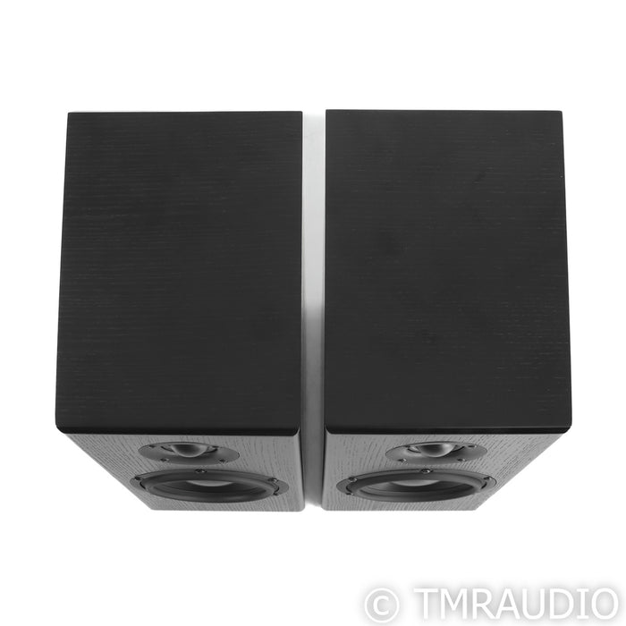 Totem Acoustic Bison Monitor Bookshelf Speakers; Black Ash Pair (Open Box)