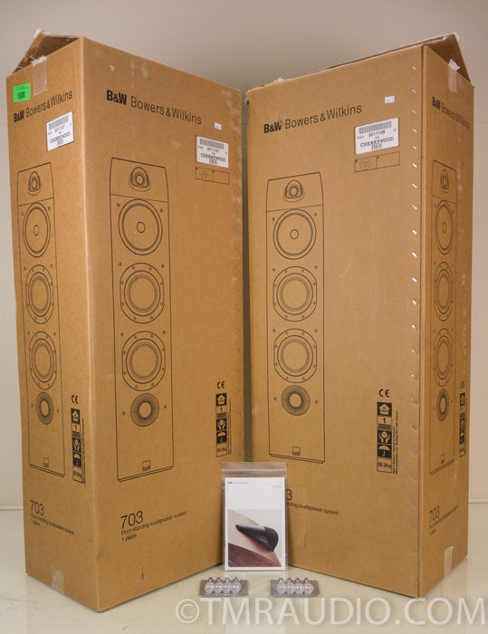 B&W 703 Speakers