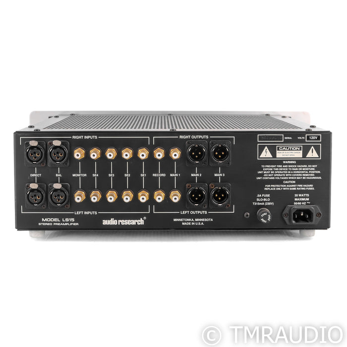 Audio Research LS15 Stereo Tube Preamplifier; LS-15