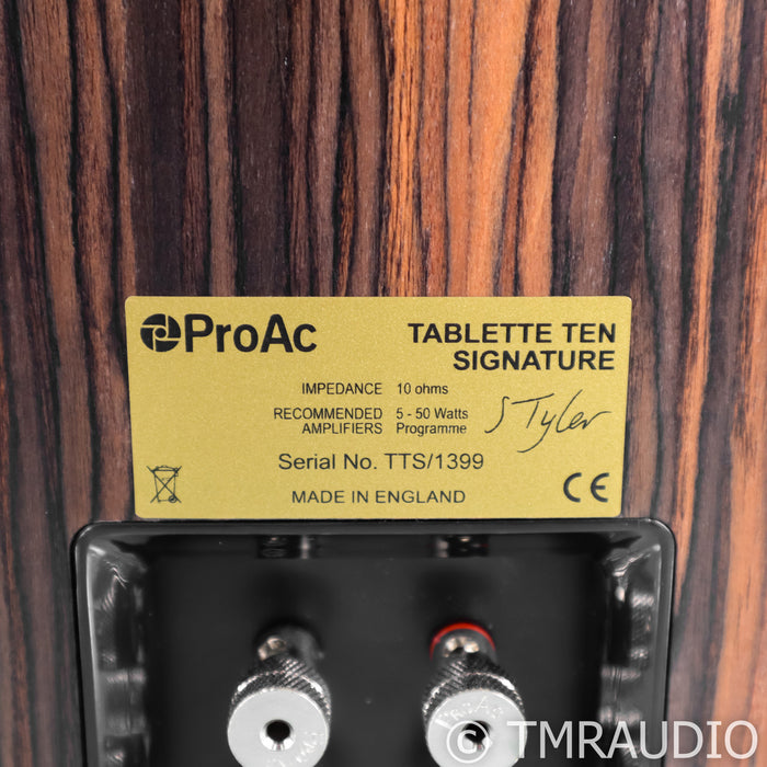 ProAc Tablet 10 Signature Bookshelf Speakers; Ebony Pair