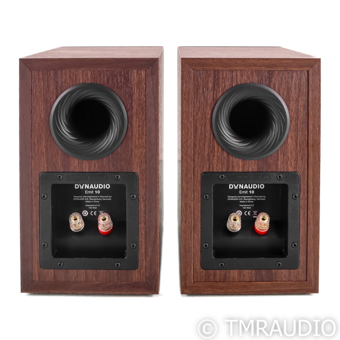 Dynaudio Emit 10 Bookshelf Speakers; Walnut Pair