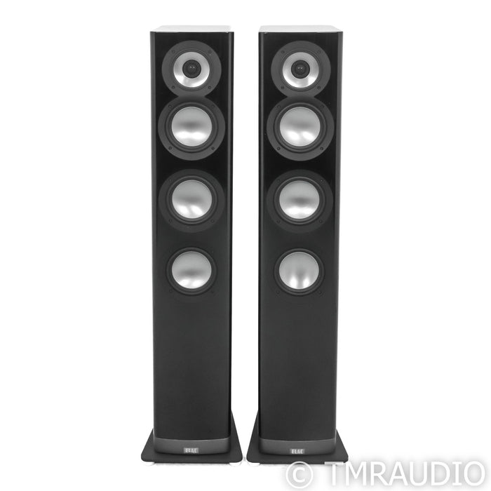 Elac Navis ARF-51 Powered Floorstanding Speakers; Gloss Black Pair (Open Box)