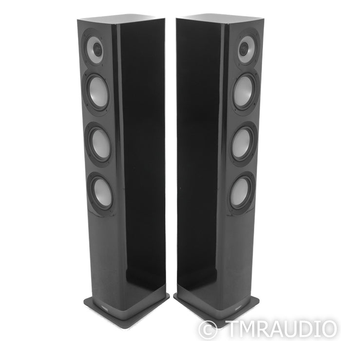 Elac Navis ARF-51 Powered Floorstanding Speakers; Gloss Black Pair (Open Box)