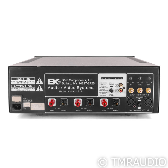 B&K Components TK4430 Three Channel Power Amplifier; TK 4430