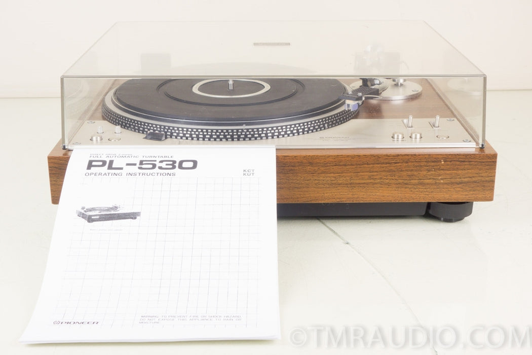 Pioneer PL-530 Direct Drive Turntable