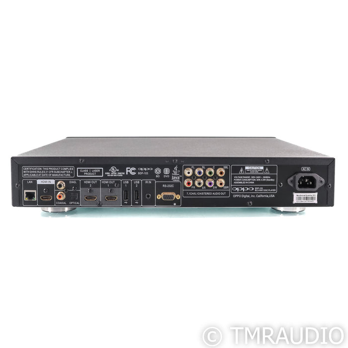 Oppo BDP-103 Universal Blu-Ray Player; BDP103