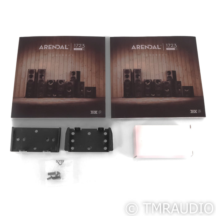 Arendal 1723 Surround S Bookshelf Speakers; Black Pair