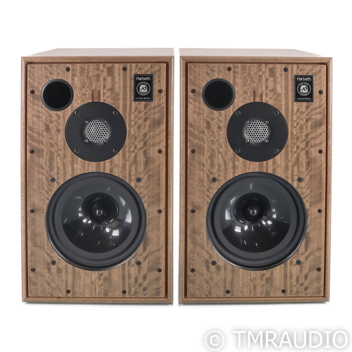 Harbeth 30.2 40th Anniversary Bookshelf Speakers; Silver Eucalyptus Pair