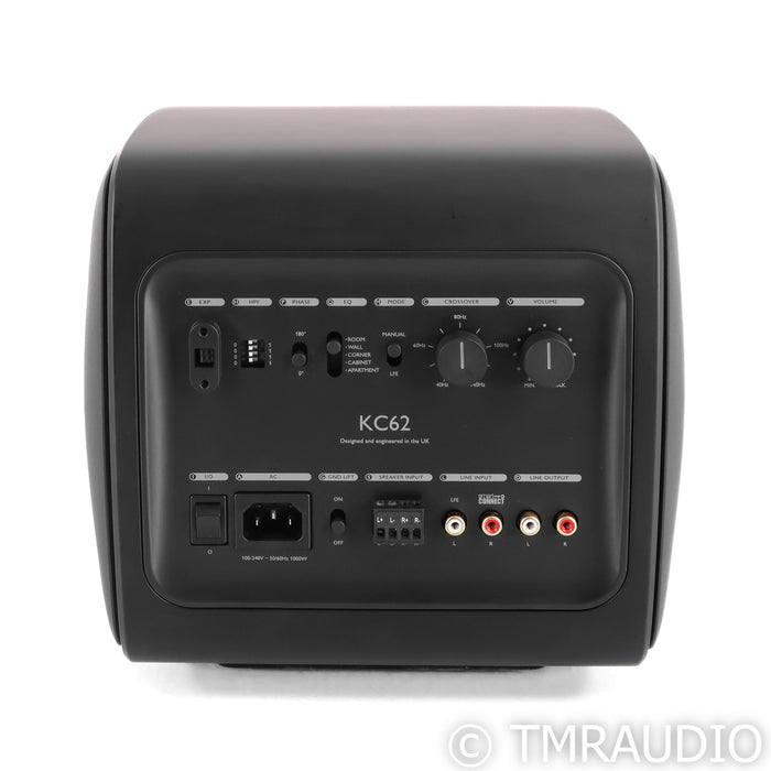 KEF KC62 6.5" Powered Subwoofer; Black
