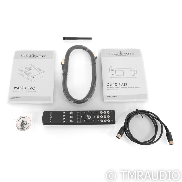 Gold Note DS-10 Plus DAC; D/A Converter; DS10+; Bluetooth; PS10 EVO