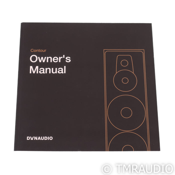 Dynaudio Contour 20 Bookshelf Speakers; Rosewood Pair