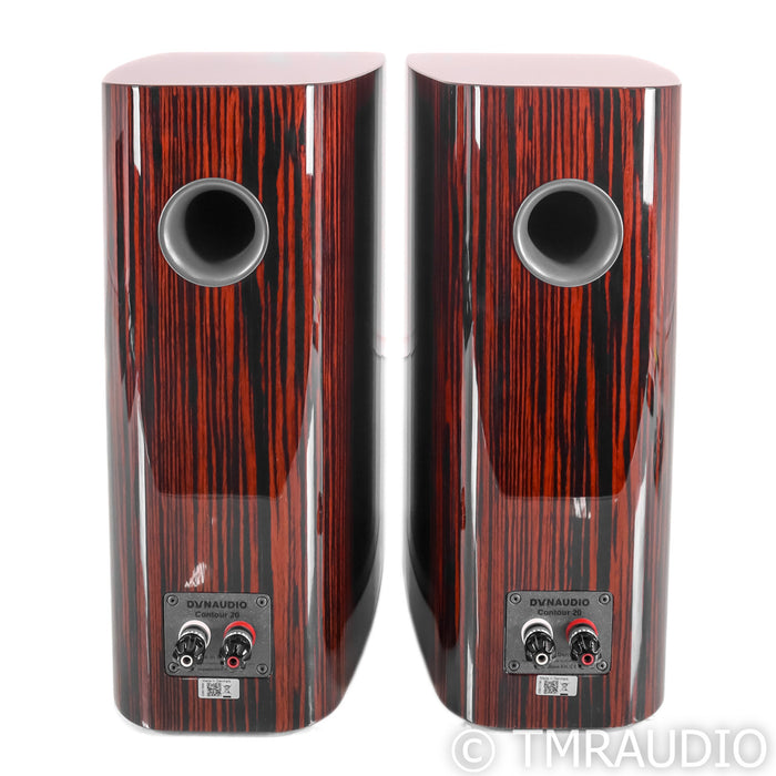 Dynaudio Contour 20 Bookshelf Speakers; Rosewood Pair