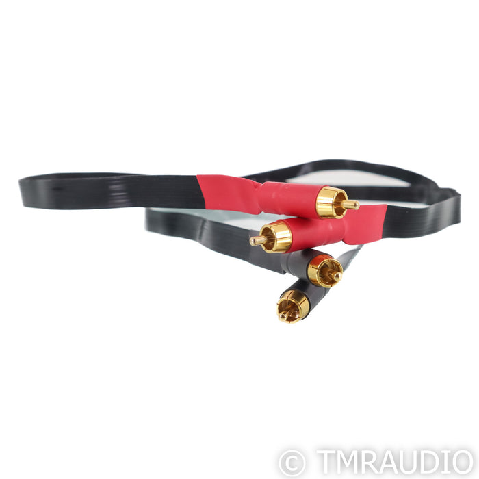 Nordost Black Knight RCA Cables; 1m Pair Interconnects
