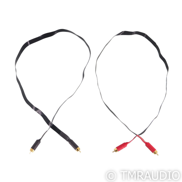Nordost Black Knight RCA Cables; 1m Pair Interconnects
