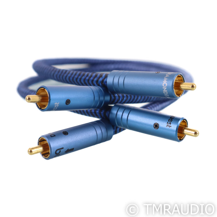 AudioQuest Diamondback Interconnect Cables; .5m Pair Interconnects