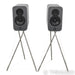 Q Acoustics Concept 300 Bookshelf Speakers; Silver / Ebony Pair (Demo w/ Warranty)