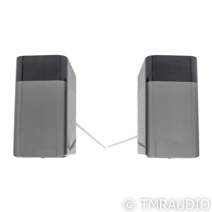 Q Acoustics Concept 300 Bookshelf Speakers; Silver / Ebony Pair (Demo w/ Warranty)