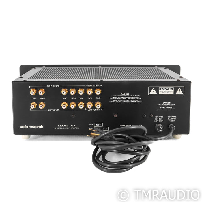 Audio Research LS7 Stereo Tube Preamplifier; LS 7