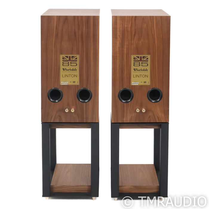 Wharfedale Linton 85th Anniversary Edition Bookshelf Speakers; Walnut Pair