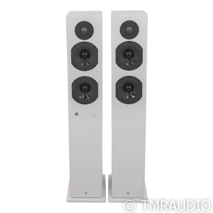 Totem Acoustic KIN Play Powered Floorstanding Speakers; White Pair; Bluetooth