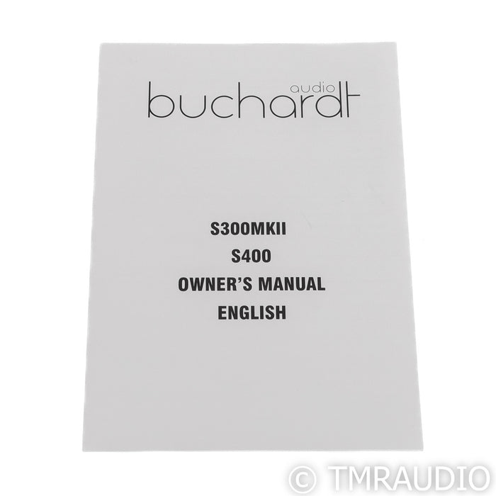 Buchardt S400 Bookshelf Speakers; Smoked Oak Pair
